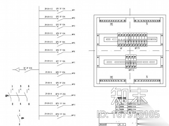 某电站配电箱生产装配设计图施工图下载【ID:167978105】