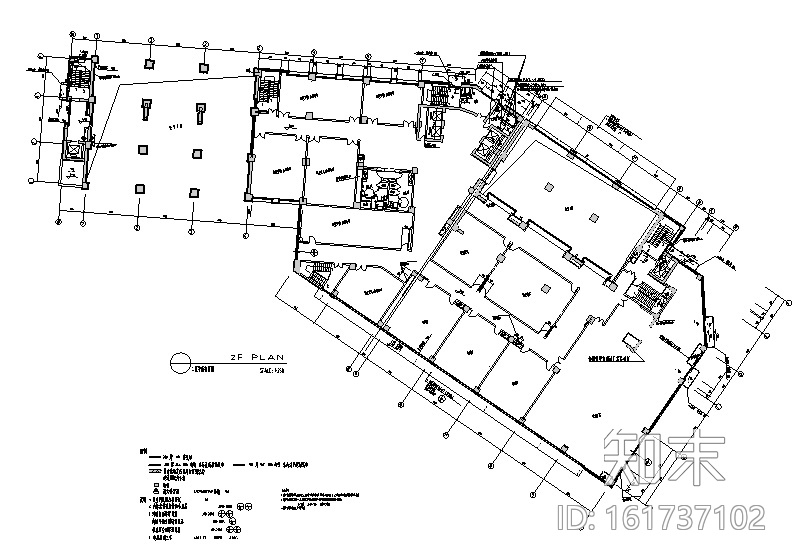 7500平米公寓酒店设计施工图（附效果图）cad施工图下载【ID:161737102】