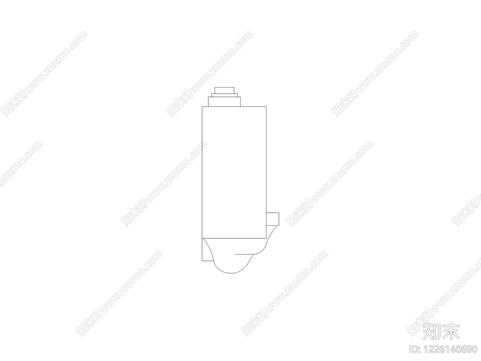 开关插座cad施工图下载【ID:1226140690】