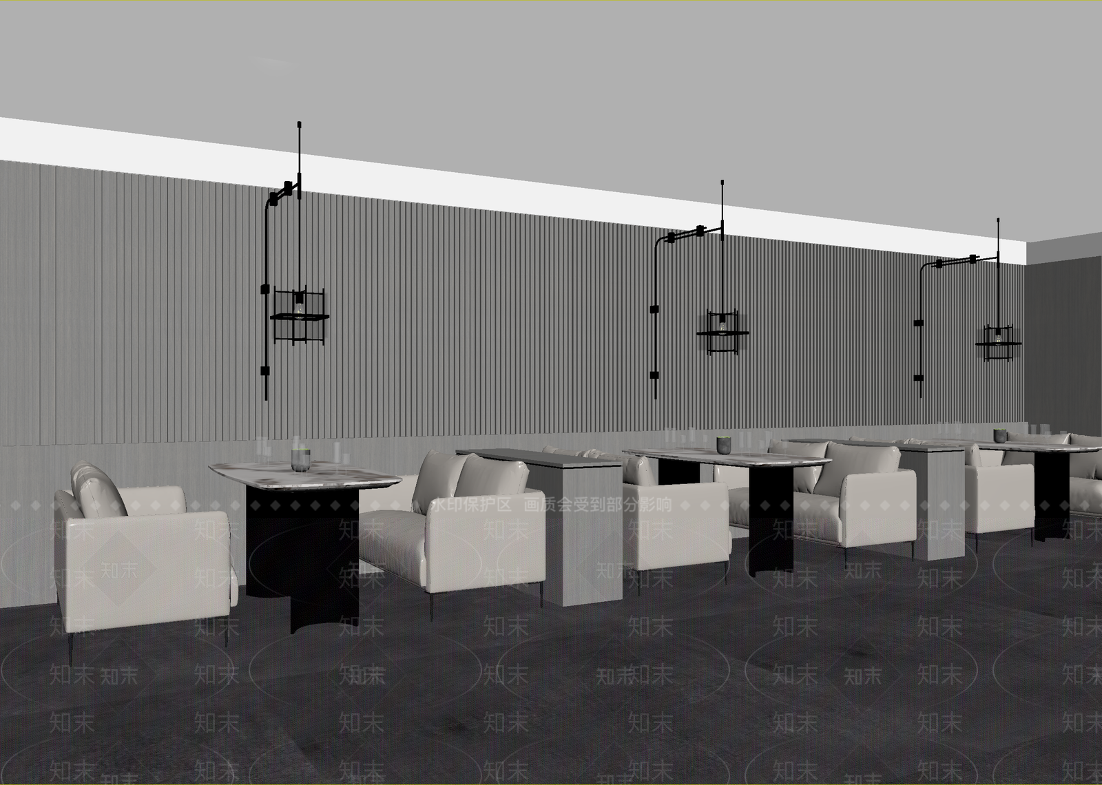 现代咖啡厅3D模型下载【ID:1215181026】