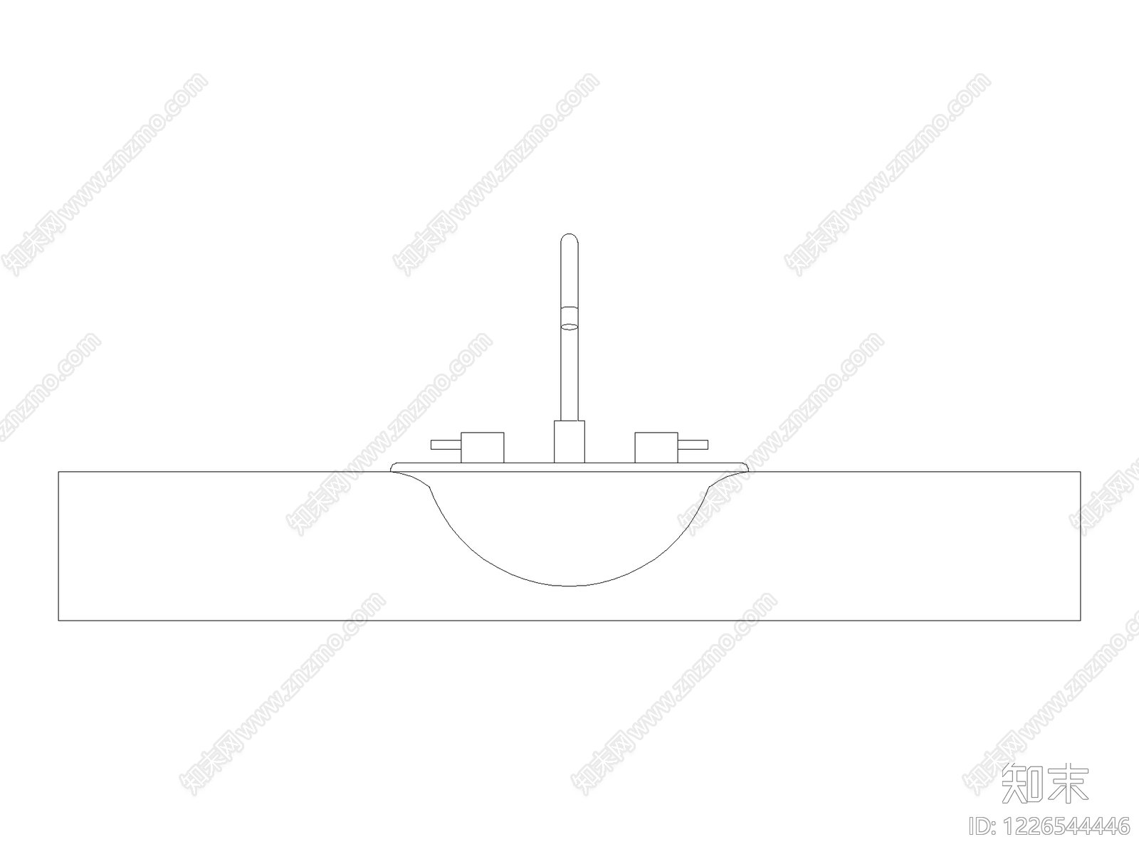 卫浴设施cad施工图下载【ID:1226544446】
