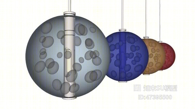 吊灯SU模型下载【ID:317926840】