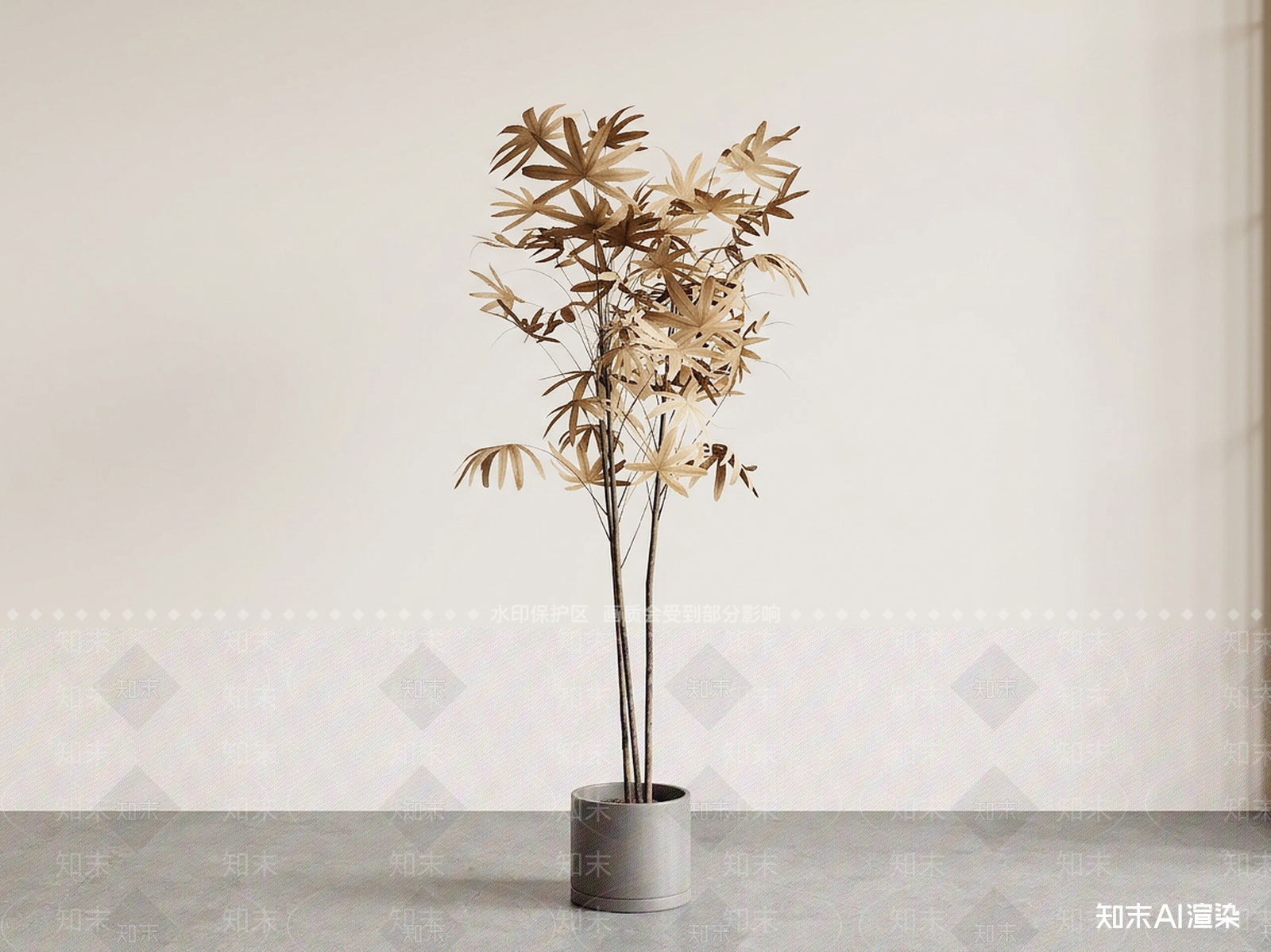 艺术绿植竹子3D模型下载【ID:1227285534】