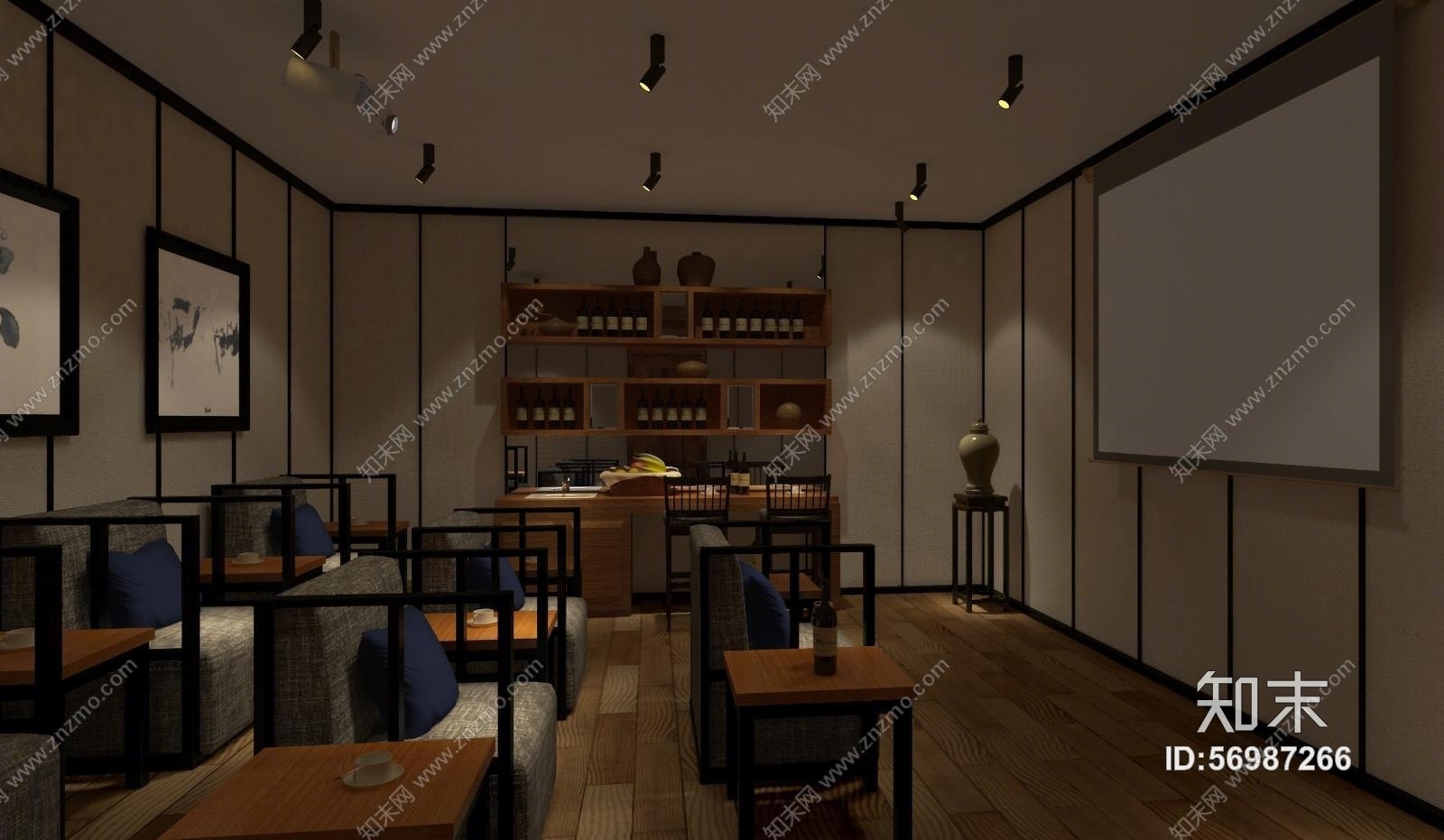 叙品设计（蒋国兴）百合公寓cad施工图下载【ID:56987266】