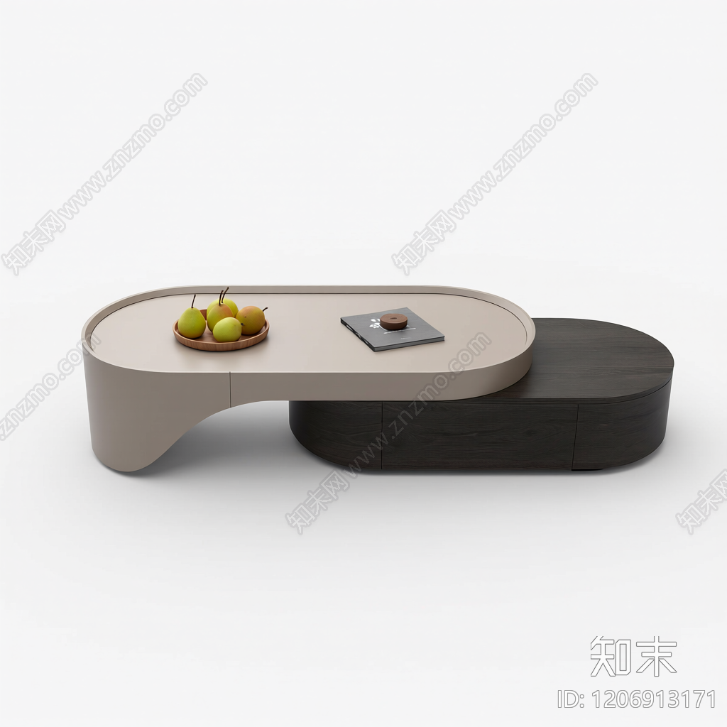 异形双色茶几3D模型下载【ID:1206913171】