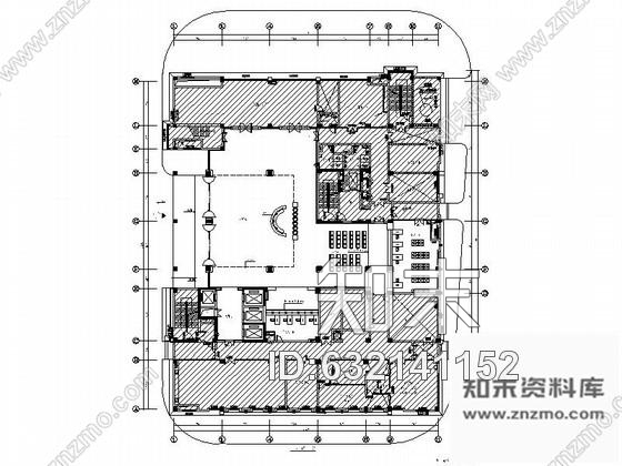 施工图杭州某人民医院新建病房大楼装修图cad施工图下载【ID:632141152】