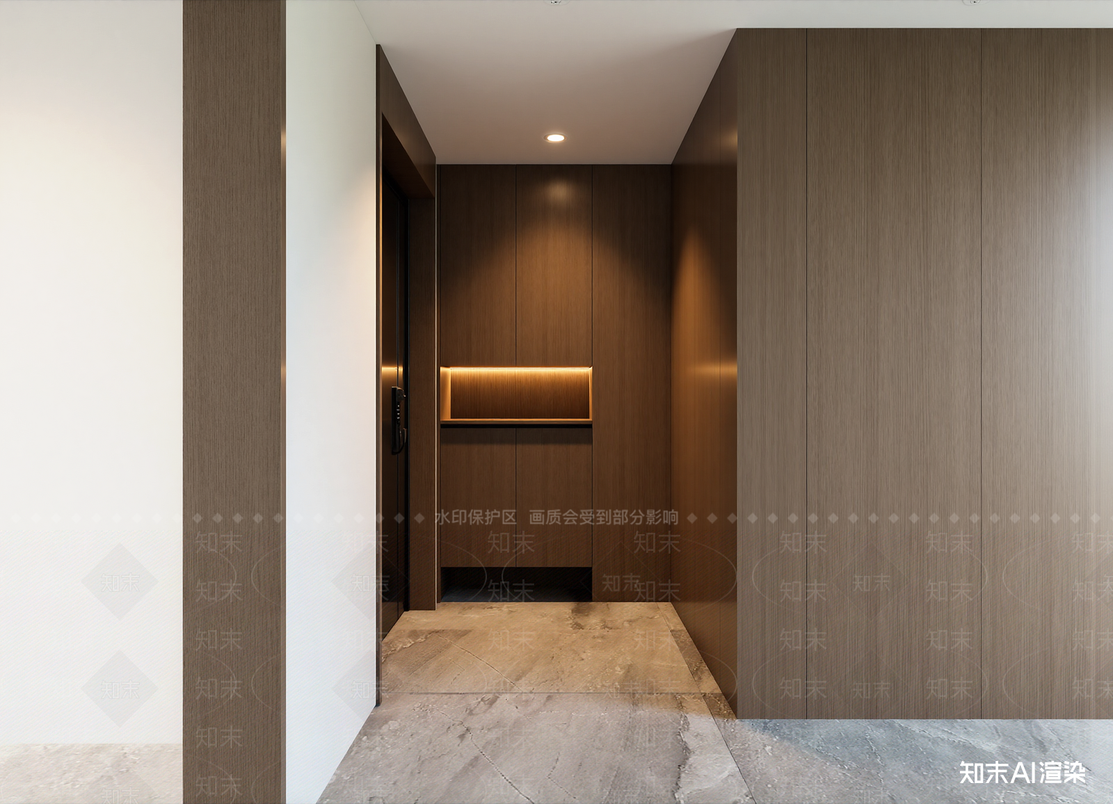 现代走廊3D模型下载【ID:1215180675】
