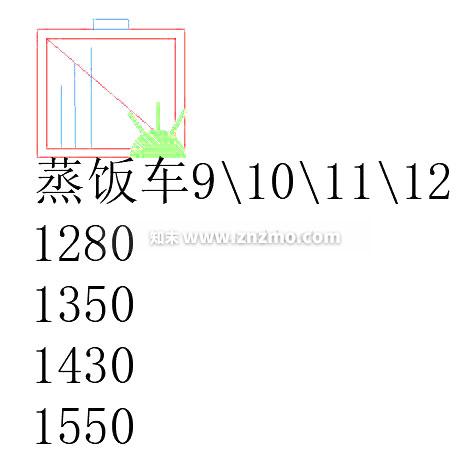 蒸饭车cad施工图下载【ID:178769159】