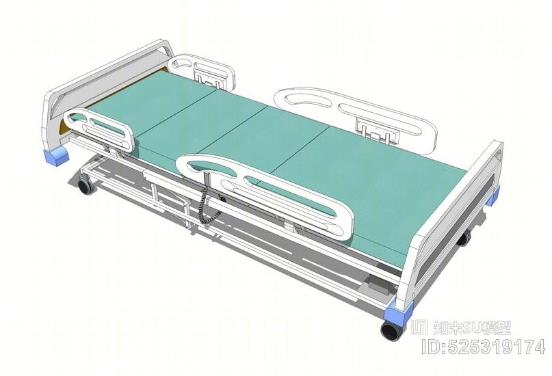 现代病床SU模型下载【ID:525319174】