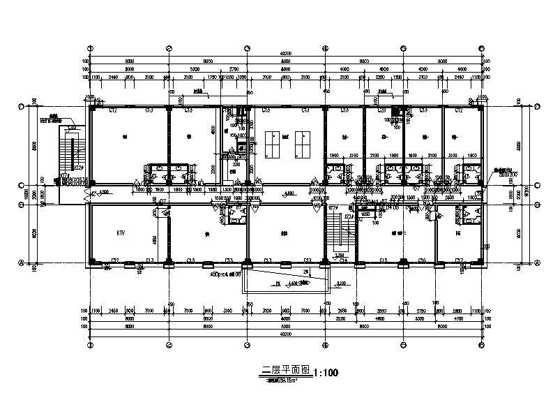 [宁夏]高层石材外墙指挥办公中心建筑施工图（含食堂）施工图下载【ID:149958159】