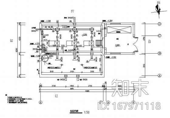 某小型给水厂工艺施工图施工图下载【ID:167971118】