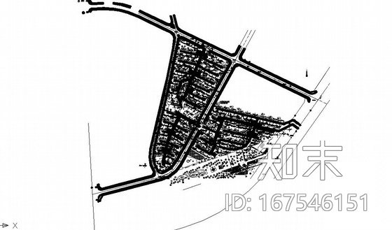 某小区给水排水总体图纸cad施工图下载【ID:167546151】