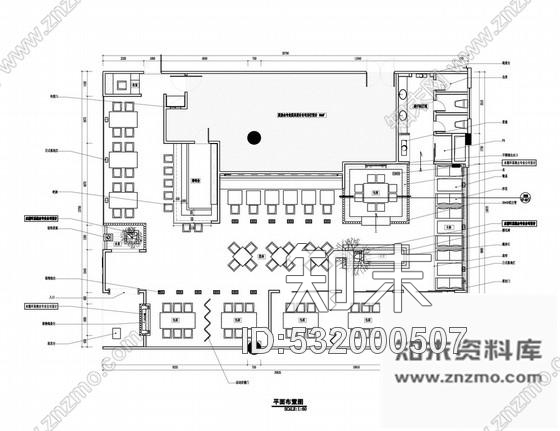 施工图福州日式餐饮空间日本料理店室内装修施工图含效果图施工图下载【ID:532000507】