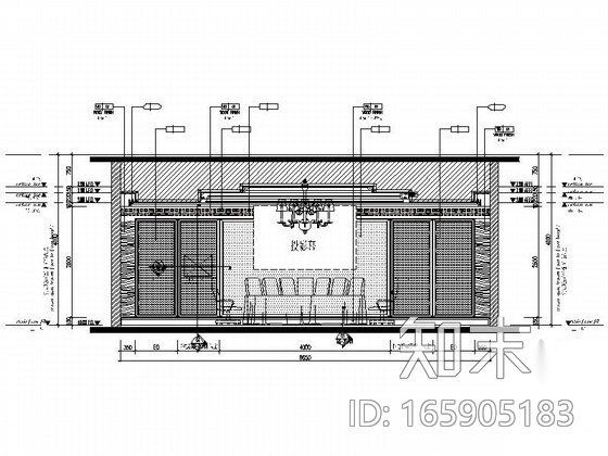 精品现代办公室室内装修施工图cad施工图下载【ID:165905183】