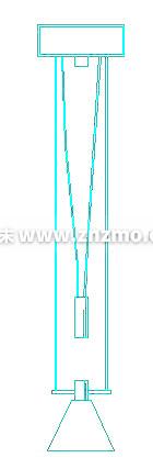 吊灯cad施工图下载【ID:182614183】