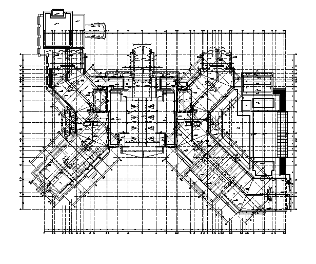 [辽宁]旅游度假酒店终板建筑施工图(含全专业图纸）cad施工图下载【ID:151647111】