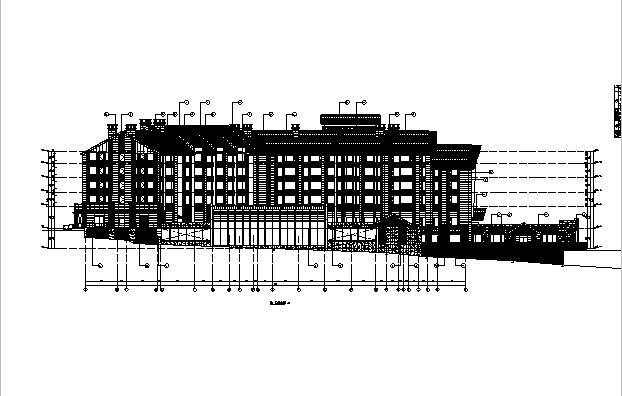 [辽宁]旅游度假酒店终板建筑施工图(含全专业图纸）施工图下载【ID:168486123】