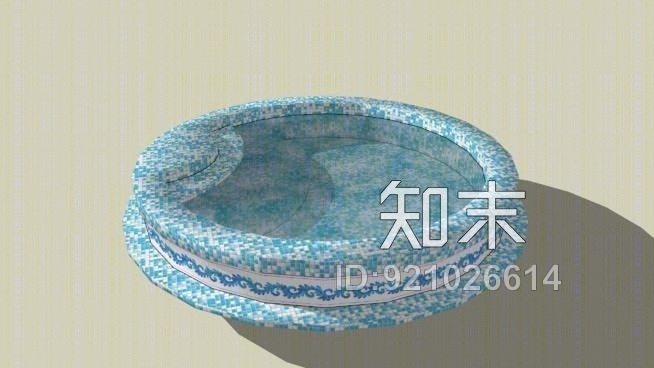 bañera按摩浴缸SU模型下载【ID:921026614】