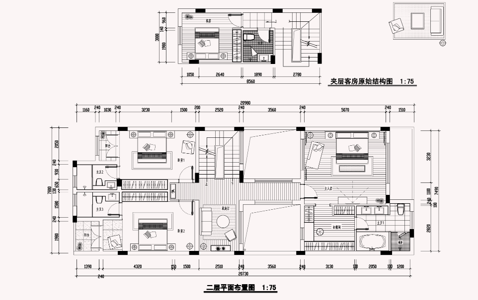 [上海]某欧式风格别墅住宅效果图及施工图cad施工图下载【ID:160501108】