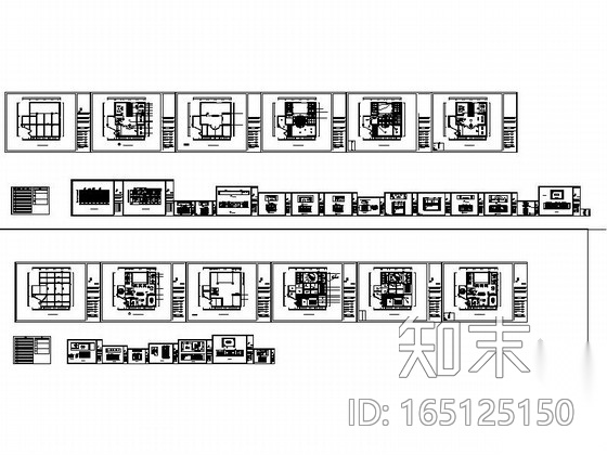 [株洲]复古简欧酒庄设计CAD施工图施工图下载【ID:165125150】