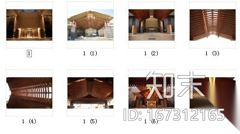 五星主题酒店入口设计施工图（含实景）施工图下载【ID:167312165】