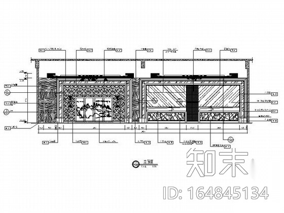 [安徽]酒店豪华中餐厅大厅装饰施工图施工图下载【ID:164845134】