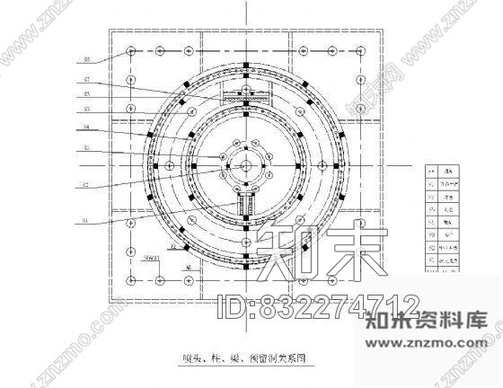 图块/节点旱喷泉喷水池施工详图施工图下载【ID:832274712】