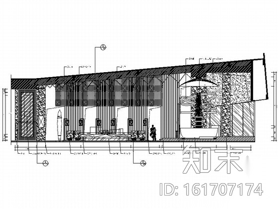 [福州]广场现代售楼部装修图（含效果）cad施工图下载【ID:161707174】