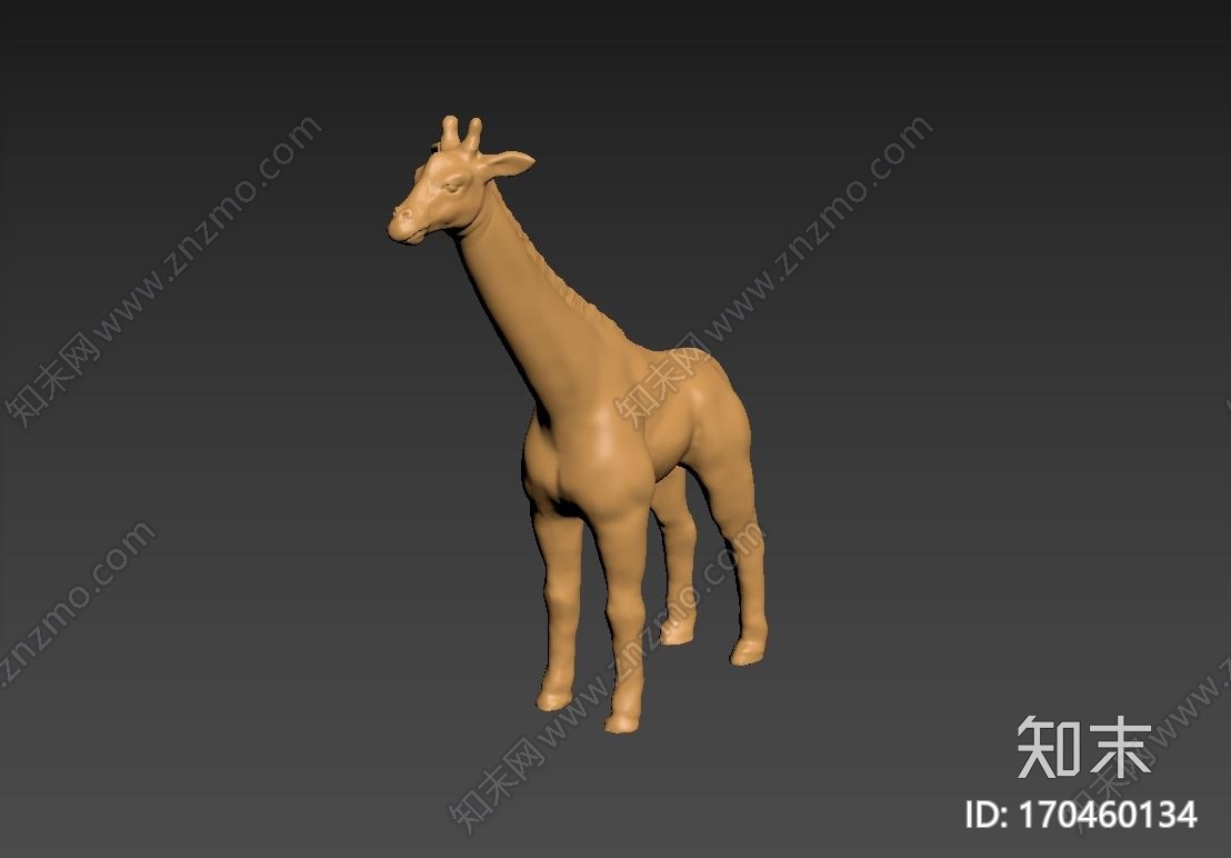 长颈鹿Giraffe_t3d打印模型下载【ID:173868157】