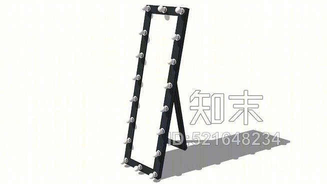 现代镜子SU模型下载【ID:521648234】