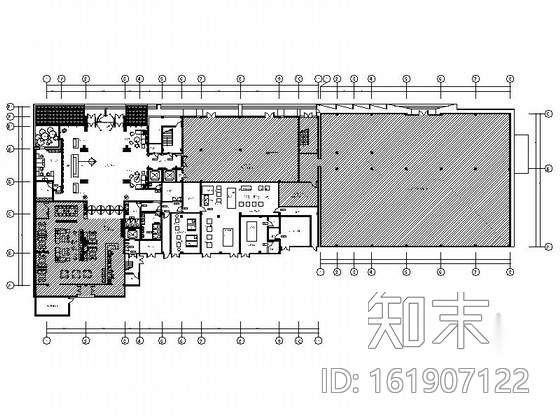 [北京]简约欧式酒店改造项目装修CAD施工图（含效果图）cad施工图下载【ID:161907122】