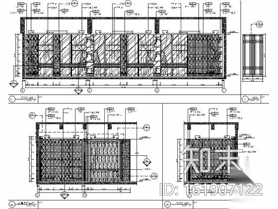 [北京]简约欧式酒店改造项目装修CAD施工图（含效果图）cad施工图下载【ID:161907122】