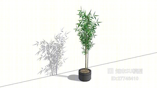 盆栽SU模型下载【ID:27746410】