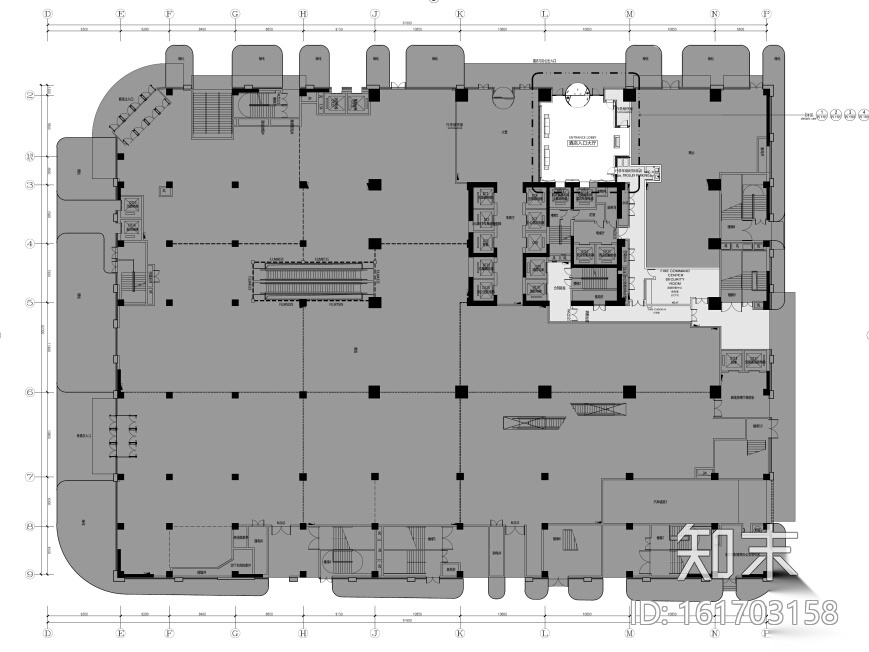 [河南]凯悦嘉轩五星商务酒店工程设计施工图cad施工图下载【ID:161703158】