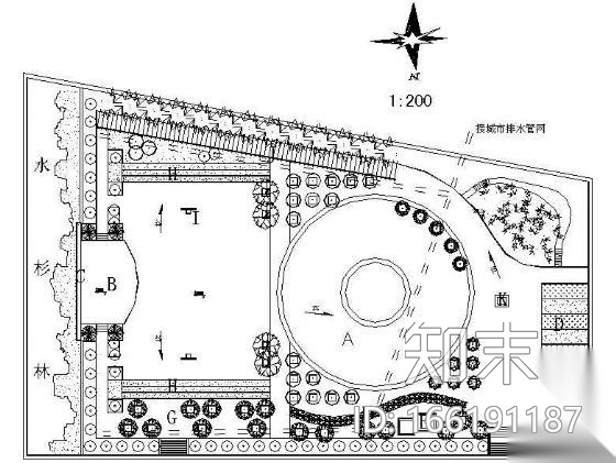 某幼儿园施工全套图cad施工图下载【ID:166191187】