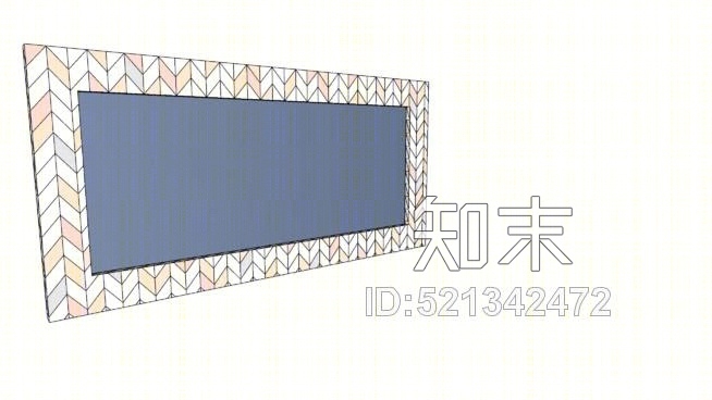 人字/人字形反射镜SU模型下载【ID:521342472】