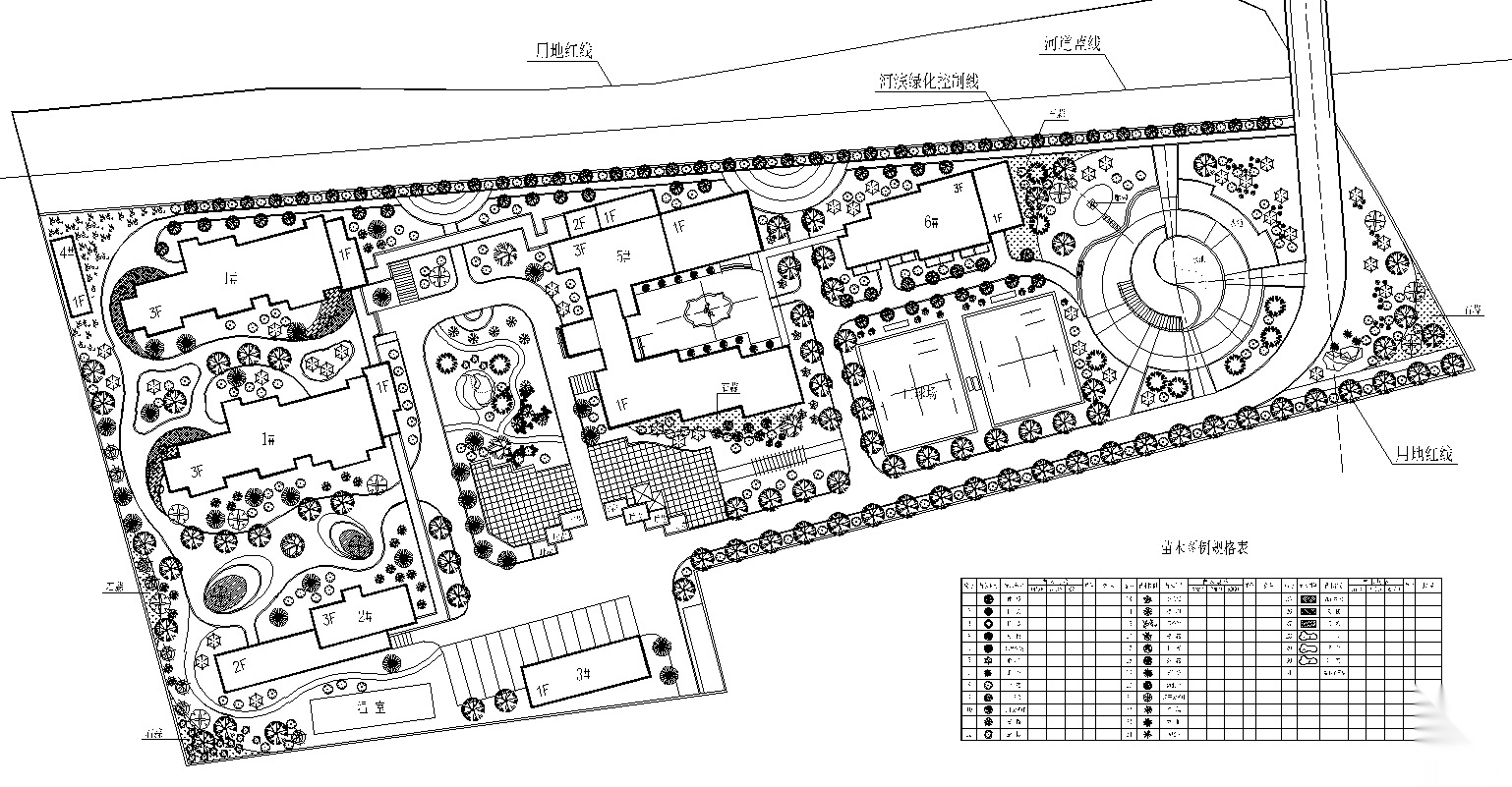 [浙江]桐乡市老人公寓环境景观全套CAD施工图施工图下载【ID:161078108】