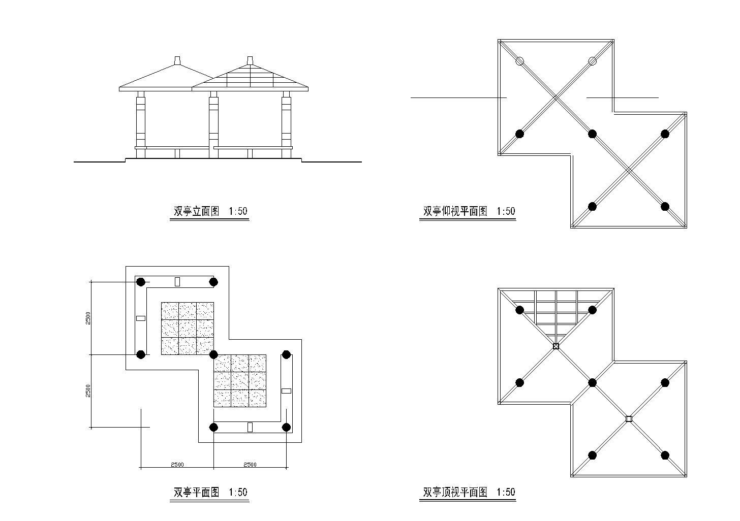 [浙江]桐乡市老人公寓环境景观全套CAD施工图施工图下载【ID:161078108】