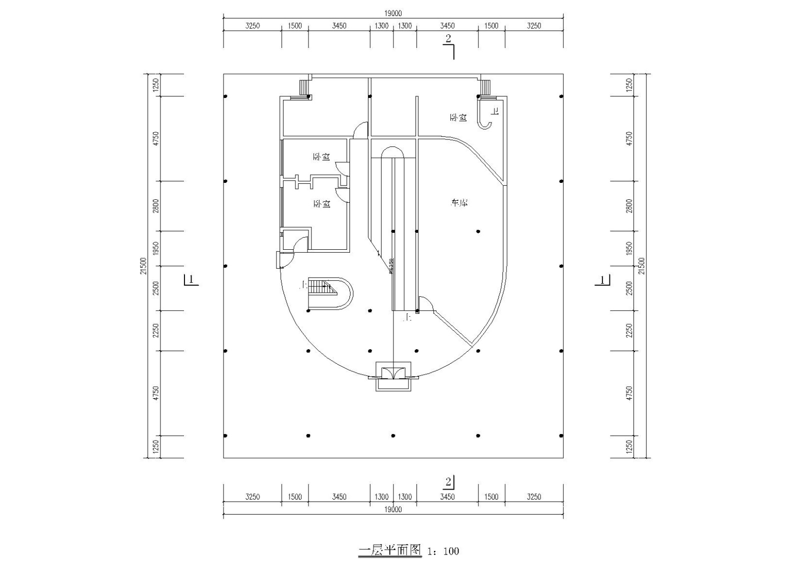 柯布西耶萨伏伊别墅图纸+别墅模型制作图片cad施工图下载【ID:160067137】