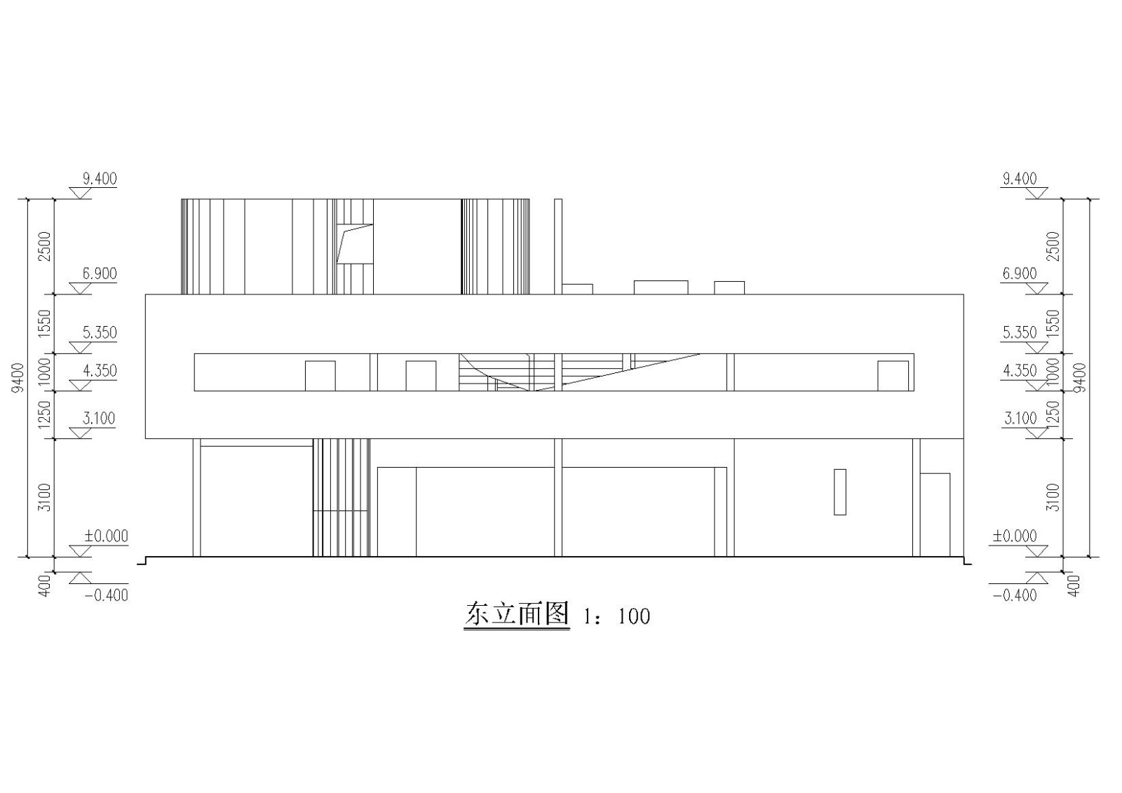 柯布西耶萨伏伊别墅图纸+别墅模型制作图片cad施工图下载【ID:160067137】