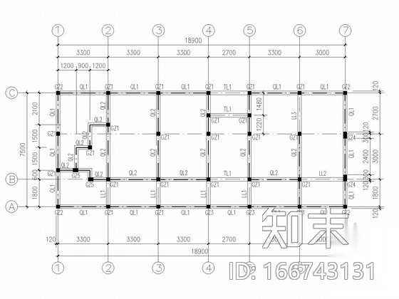 三层砌体办公楼结构施工图(含建施)施工图下载【ID:166743131】