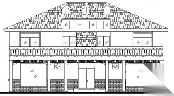 某三层私人住宅楼建筑施工图cad施工图下载【ID:166715115】