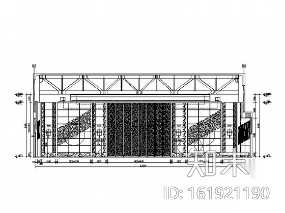 [苏州]苏式现代会议酒店中餐厅室内施工图cad施工图下载【ID:161921190】