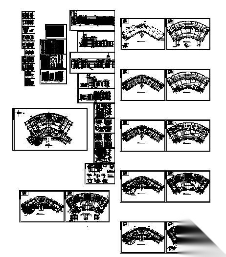 某交通学校五层教学楼建筑施工图纸cad施工图下载【ID:151576156】