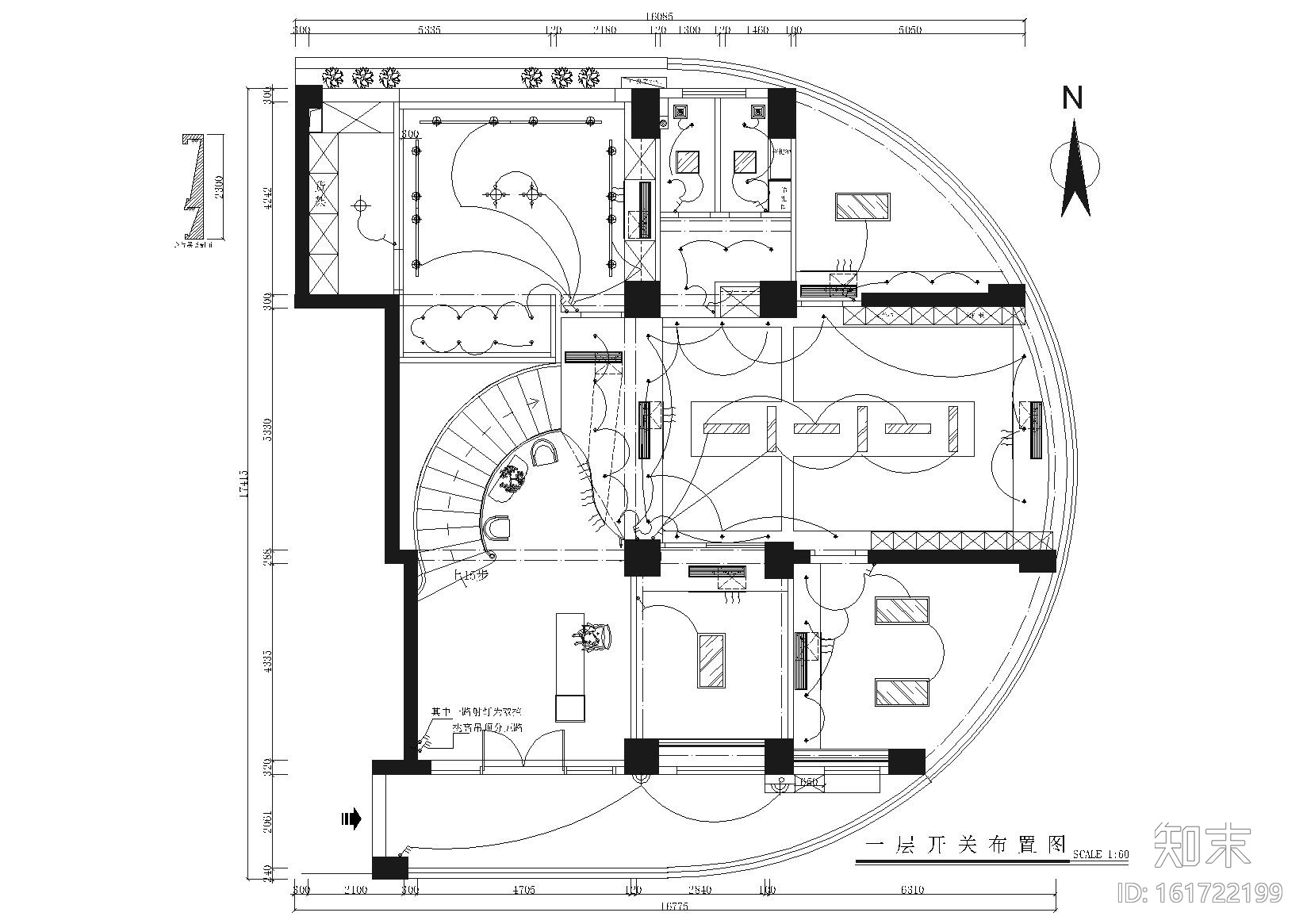 圣士达办公室装饰设计施工图+3D模型+效果图cad施工图下载【ID:161722199】