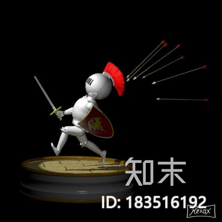 小骑士CG模型下载【ID:183516192】