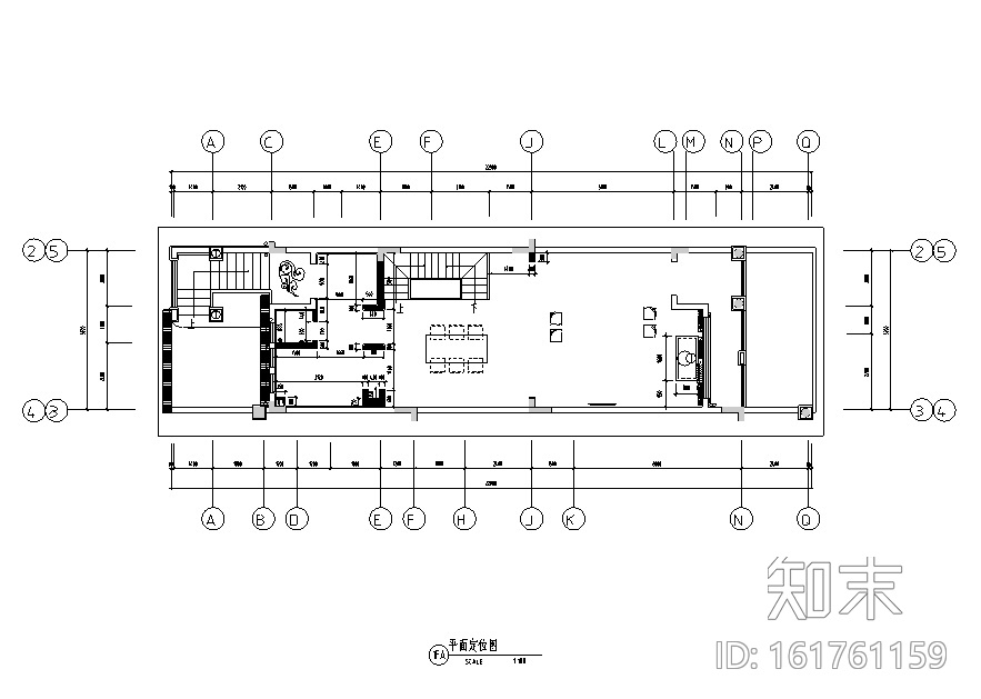 [广东]东大亚湾天下联排别墅设计施工图（附效果图）cad施工图下载【ID:161761159】