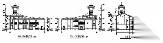 某二层欧式幼儿园建筑扩初图cad施工图下载【ID:165932126】