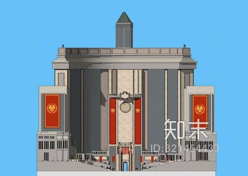饥饿游戏场景SU模型下载【ID:321454433】