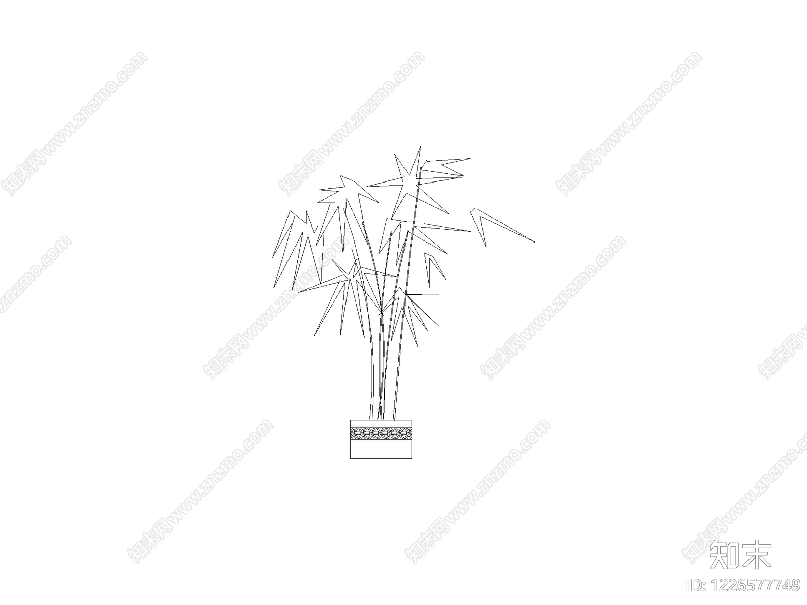 绿植cad施工图下载【ID:1226577749】